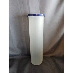 Tupperware Modular Mates Round 5 #1661 With Blue Seal Storage Container